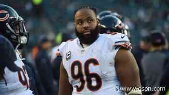 Bears place DT Hicks on reserve/COVID-19 list
