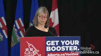 Alberta Health to hold COVID-19 updates over the holidays