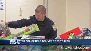 Local police help with Toys for Tots deliveries
