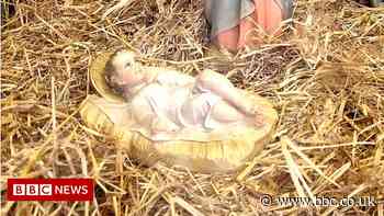 Stolen baby Jesus figure found near Preston nativity scene
