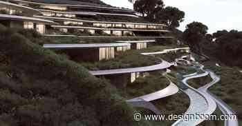 314 architecture studio embeds resort with staggered organic terraces into the greek landscape - Designboom