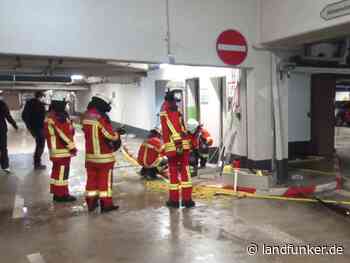 BRUCHSAL | Dehnfugenbrand in der Tiefgarage des Bürgerzentrums - Landfunker