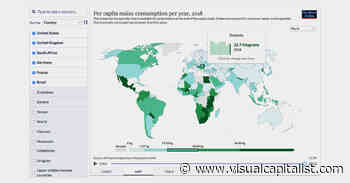 Mapped: Food Production Around the World - Visual Capitalist