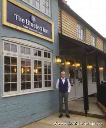 Village pub gets a 'zingy' make-over for Christmas - Farnham Herald