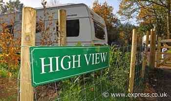 Traveller's children 'in tears' over vile threats daubed on their van - Express