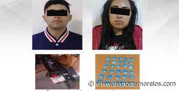 Cae pareja con moto robada en Cuernavaca; traían droga - Diario de Morelos