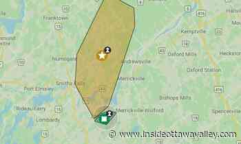 Power outages for some residents of Smiths Falls, Carleton Place and surrounding areas - Ottawa Valley News