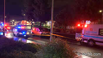 Fresno police officer hospitalized after crash in northwest Fresno