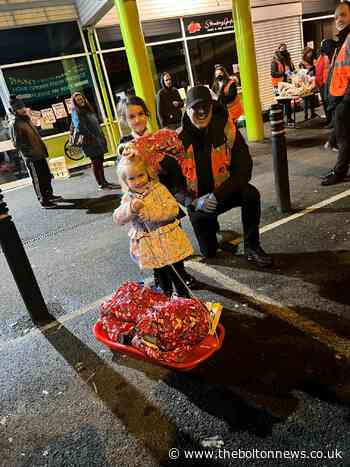 Nine-year-old's homeless charity mission praised by Bolton TV star
