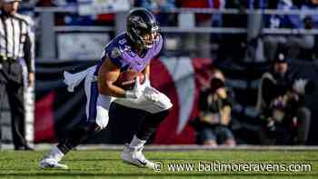 Josh Oliver Placed on COVID-19 List - BaltimoreRavens.com