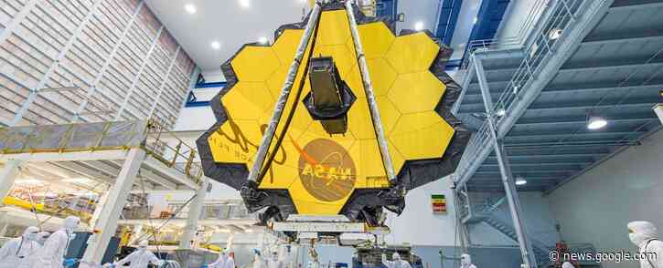 It's a Christmas Miracle: The James Webb Space Telescope Is on The Launchpad! - ScienceAlert