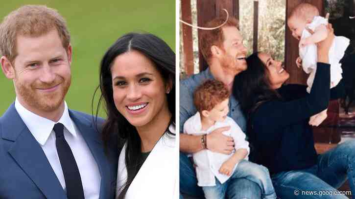Prince Harry and Meghan Markle DEBUT Daughter Lilibet in Christmas Card - Entertainment Tonight