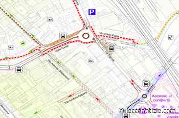 Lecco. Via Digione: al via doppio senso e rotatoria - Lecco Notizie