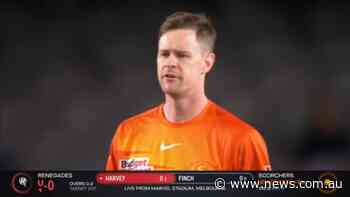 Wicket: Melbourne Renegades, Mackenzie Harvey – 22 Dec 21 - NEWS.com.au