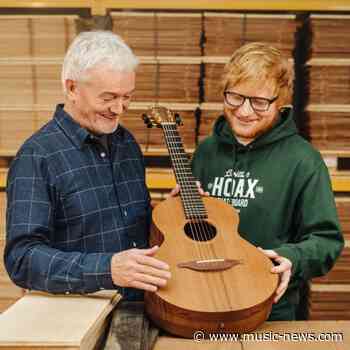 Ed Sheeran guitar raises £52,765 for charity