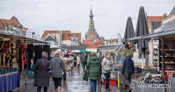 De weekmarkt als enig verzetje: 'Frisse neus halen is gezond, thuus bluuve nie' - PZC