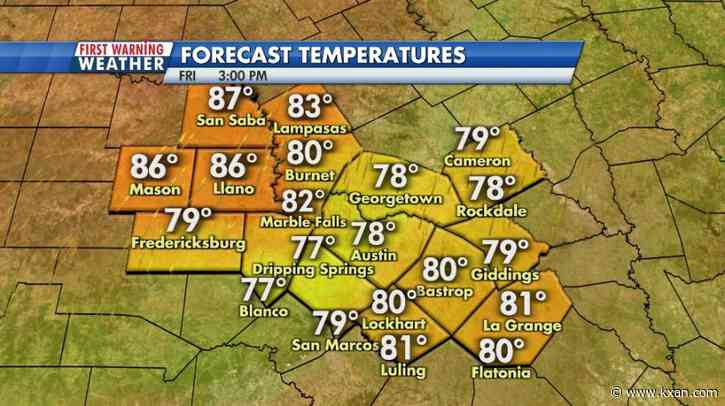 Pleasant Christmas Eve, but unseasonably warm weather continues
