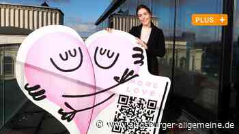 Augsburger Sängerin Eva Gold will mit QR-Code-Aktion mehr Liebe verbreiten