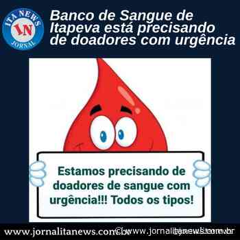 Banco de Sangue de Itapeva está precisando de doadores com urgência - Jornal Ita News