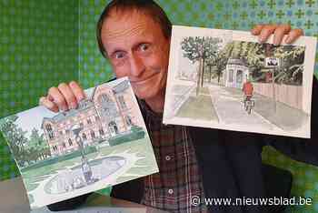 Melle door de ogen van een striptekenaar: “Je moet goed zoeken om gezellige hoekjes te vinden”