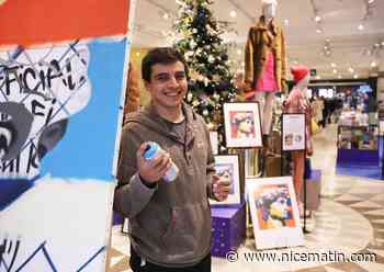 Un grand magasin de Polygone Riviera attribue pour la première fois un corner à un street-artiste