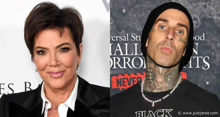 Kris Jenner Covers 'Jingle Bells' with Travis Barker Playing the Drums - Listen Now!