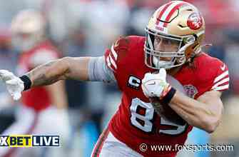 Sam P: Bet on a 49ers-George Kittle TD against the Titans’ linebackers I FOX BET LIVE