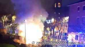 Formigine. Auto in fiamme a Magreta - La Gazzetta di Modena