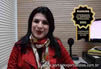 Lorena Pelanda é a +Premiada Jornalista do Ano na Região Sul - Portal dos Jornalistas