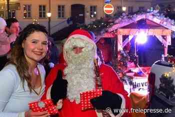 Weihnachtsmann sorgt für Freude - Freie Presse