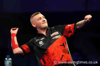 Nathan Aspinall wins after playing through the pain at Alexandra Palace - Ealing Times