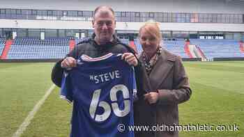 Steve's Surprise Presentation - News - oldhamathletic.co.uk