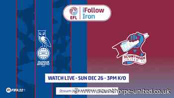 £10 iFollow passes on sale for Oldham away game - Scunthorpe United