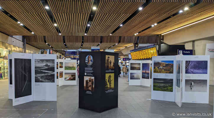 Landscape photography exhibition at London’s mainline rail stations