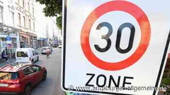 Mehr Tempo 30 in Augsburg? Städte wenden sich an neue Bundesregierung - Augsburger Allgemeine