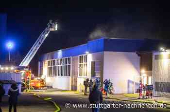 Freiberg am Neckar - Brand in Lagerhalle verursacht Millionenschaden - Stuttgarter Nachrichten
