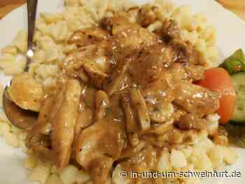 Essen wie Gott in Franken: Wenn es beim Titelverteidiger Zwiebelsteak und Geschnetzeltes gibt - Lokale Nachrichten aus Stadt und Landkreis Schweinfurt - inUNDumSCHWEINFURT_DE