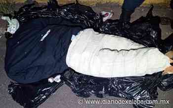 Cuelgan bulto con forma humana en puente del libramiento a Coatepec - Diario de Xalapa