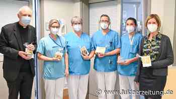 Fulda: Mitarbeiter der Corona-Stationen im Klinikum erhalten Lebkuchen - Fuldaer Zeitung