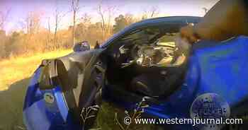 Man Learns Painful Lesson at Crash Site After Allegedly Going for His Gun Against a Cop's Advice