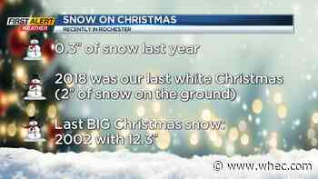 First Alert Weather: Wet, not white Christmas Eve &amp; Day