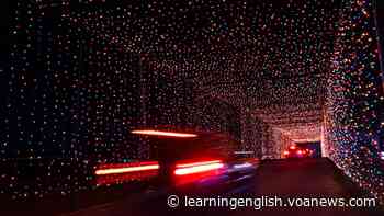 Holiday Lights Brighten Life During Coronavirus Pandemic - VOA Learning English