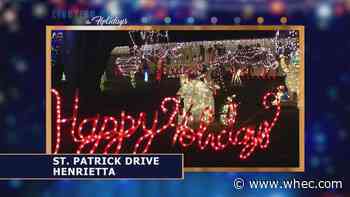 Lighting up the Holidays: St. Patrick Drive in Henrietta