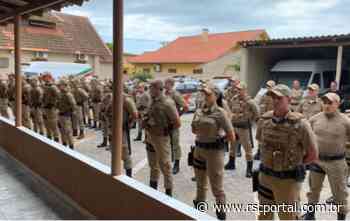 Reforço da Polícia Militar de Imbituba chega para o Verão - Impresso Catarinense - Open Sans, sans-serif;
