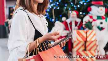 Shoppers buy last minute gifts at Pembroke Mall in Virginia Beach