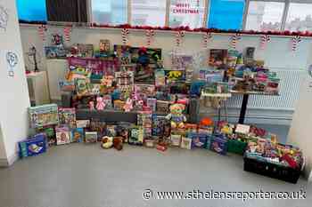 St Helens shop members donate hundreds of Christmas gifts to local children - St Helens Reporter