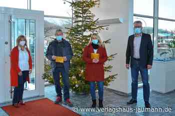 Steinen: Große Freude bei der Spendenübergabe - Verlagshaus Jaumann - www.verlagshaus-jaumann.de