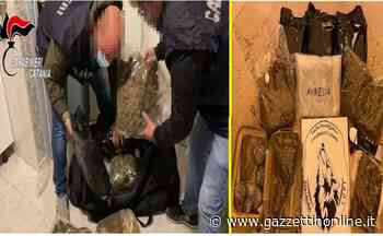 Catania, oltre 8 chili di erba in casa: arrestata una 36enne - Gazzettinonline