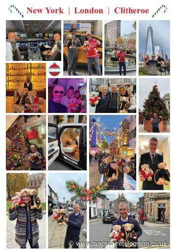 Westminster and festive images for East Lancs MPs Christmas cards