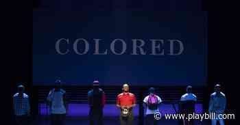 Keenan Scott II's Thoughts of a Colored Man Closes on Broadway - Playbill.com